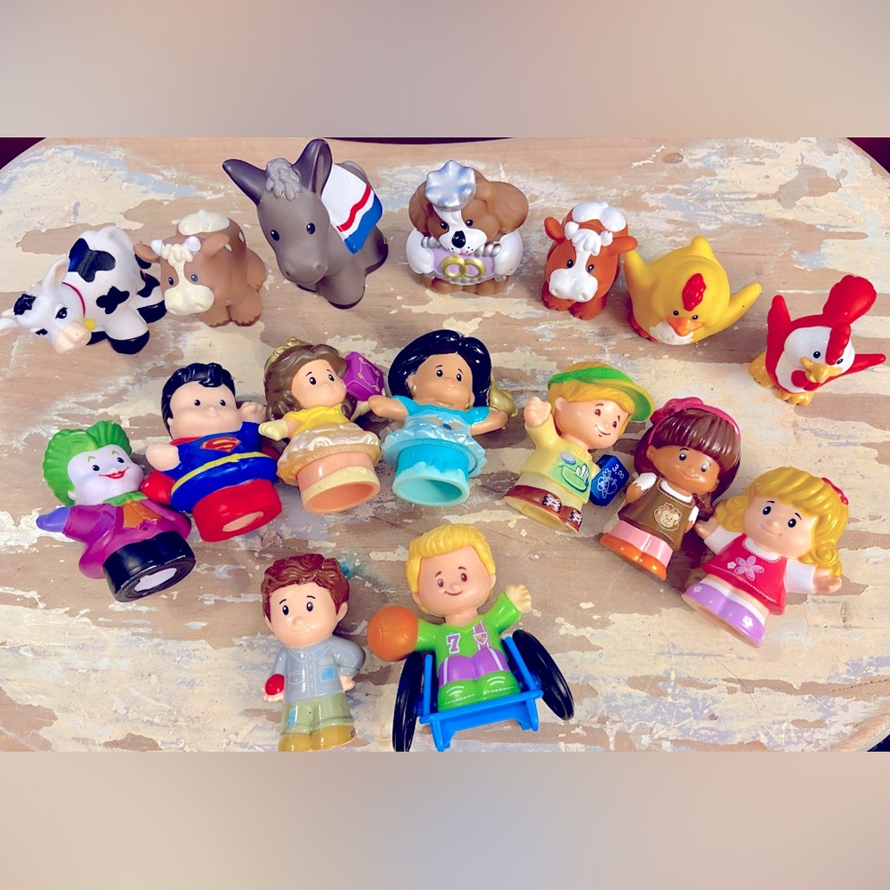 Little People Characters, Animals, & People (Disabled Wheelchair Inclusive)